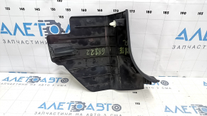 Накладка передней стойки нижняя левая Toyota Camry v70 18-24 черная, царапины