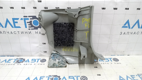 Накладка передней стойки нижняя левая Toyota Prius V 12-14 серая, царапина