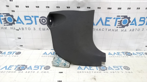Накладка передней стойки нижняя правая Toyota Prius V 12-14 темно-серая, царапины