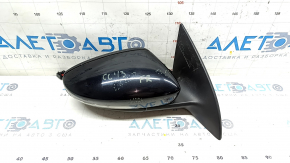 Oglinda laterala dreapta VW CC 13-17 rest 7 pini, semnalizare, lumina de fundal, negru, zgarieturi
