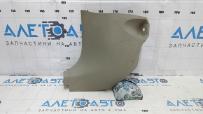 Decorație stâlp stânga jos față Toyota Prius V 12-17 bej, zgârieturi