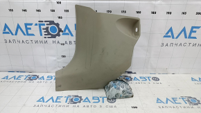 Накладка передней стойки нижняя левая Toyota Prius 30 10-11 бежевая, царапины, под чистку