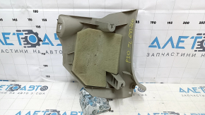 Накладка передней стойки нижняя левая Toyota Prius 30 10-11 бежевая, царапины, под чистку