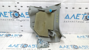 Накладка передней стойки нижняя левая Toyota Prius 30 10-11 серая, потерта, царапины, под чистку