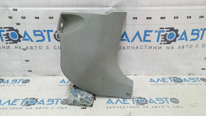 Decorație stâlp dreapta jos față Toyota Prius 30 10-15 gri, uzată, zgâriată, necesită curățare