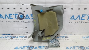 Накладка передней стойки нижняя правая Toyota Prius 30 10-11 серая, потерта, царапины, под чистку
