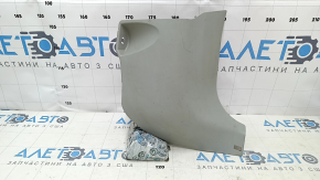 Decorație stâlp dreapta jos față Toyota Prius 30 10-15 gri, uzată, zgâriată, necesită curățare