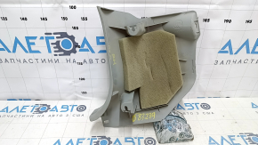 Накладка передней стойки нижняя правая Toyota Prius 30 10-11 серая, потерта, царапины, под чистку
