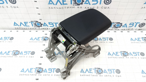 Подлокотник центральной консоли Audi A4 B9 17-19 кожа черная с кронштейном