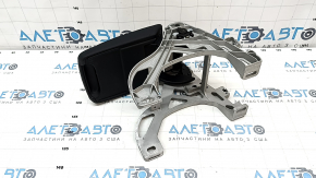 Подлокотник центральной консоли Audi A4 B9 17-19 кожа черная с кронштейном