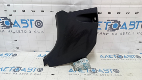 Decorație stâlp stânga jos față Toyota Prius 50 16-22 negru, zgârieturi