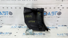 Накладка передней стойки нижняя левая Toyota Prius 50 16-18 серая, царапины
