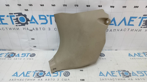 Накладка передней стойки нижняя левая Toyota Camry v50 12-14 usa бежевая, царапины