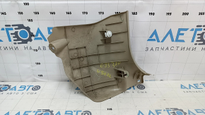 Накладка передней стойки нижняя левая Toyota Camry v50 12-14 usa бежевая, царапины