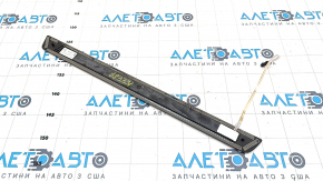Накладка порога вненш передняя левая Audi A4 B9 17-20 S-Line с подсветкой, царапины