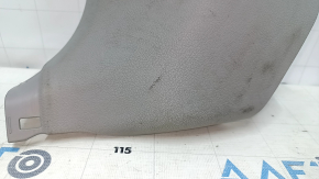 Decorație stâlp stânga jos față Toyota Camry v50 12-14 usa, gri, uzată, pentru curățare
