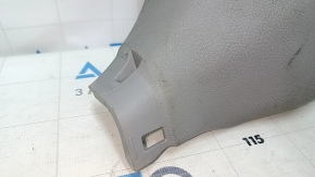 Decorație stâlp stânga jos față Toyota Camry v50 12-14 usa, gri, uzată, pentru curățare