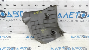 Decorație stâlp stânga jos față Toyota Camry v50 12-14 usa, gri, uzată, pentru curățare