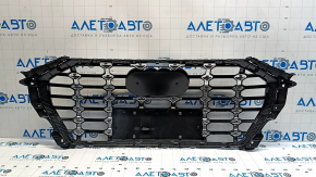Решетка радиатора grill в сборе Audi Q3 19-24 S-line, без эмблемы