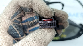 Зеркало боковое левое в сборе Audi A4 B9 17-19 15 пинов, поворотник, автозатемнение, под память, BSM, автоскладывание, графит