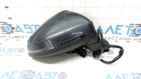 Oglinda laterala dreapta Audi A4 B9 17-19 15 pini, semnal de viraj, auto-dimming, memorie, BSM, auto-folding, grafit