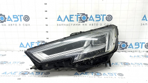 Ansamblu far fata stanga Audi A4 B9 17-19 Full LED, nisip, zgarieturi, panze de paianjen