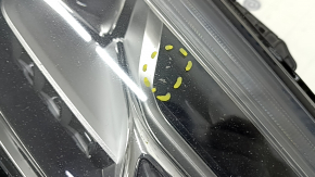 Фара передняя правая в сборе Audi A4 B9 17-19 Full LED, песок, паутинка