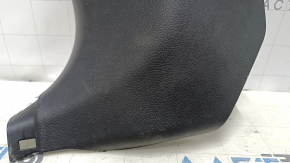 Decorație stâlp stânga jos față Toyota Camry v55 15-17 usa negru, zgârieturi, plastic albit