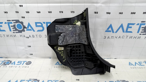 Накладка передней стойки левая нижняя Toyota Rav4 13-18 черная, царапины, потертость