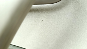 Carton pentru uși spate stânga VW CC 08-17 negru cu inserție din piele bej, cotieră din piele bej, mulaj gri