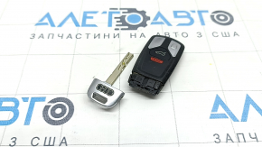 Ключ smart Audi A4 B9 17-21 тип 2, 4 кнопки, потерт, царапины, тычки