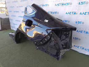 Четверть крыло задняя левая Ford Fusion mk5 13-20 отпилена, черная, вмятинка