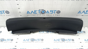 Накладка проема багажника Audi A4 B9 17-20 черная, царапины, потерта