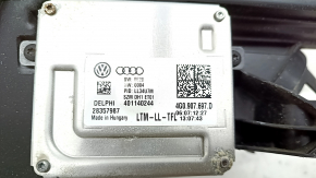 Фара передняя левая в сборе Audi A4 B8 13-16 рест ксенон led