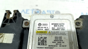 Фара передняя правая в сборе Audi A4 B8 13-16 рест ксенон led, царапины