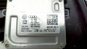 Фара передняя правая в сборе Audi A4 B8 13-16 рест ксенон led, царапины