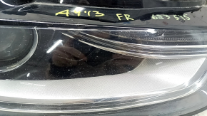 Фара передняя правая в сборе Audi A4 B8 13-16 рест ксенон led, царапины