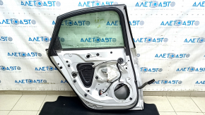 Дверь в сборе задняя левая Audi A4 B8 09-16 седан, серебро LX7W