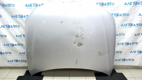 Капот голый Audi A4 B8 13-16 рест сталь, серебро LX7W, примятости, сколы, ржавчина, тычки