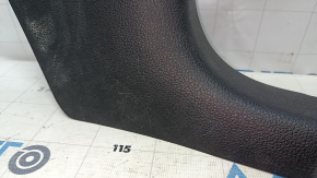 Ornamentar stâlp inferior dreapta VW Jetta 11-18 USA negru, zgârieturi, zgârieturi