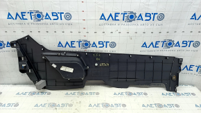 Decorație consola centrală partea dreaptă Nissan Murano z52 15-18 negru, zgârieturi