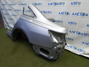 Четверть крыло задняя левая Audi A6 C8 19-24 отпилена, серебро, вмятинка, тычки