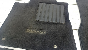 Комплект ковриков салона ткань Nissan Murano z52 15-18 черный, под химчистку