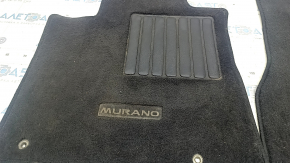 Комплект ковриков салона ткань Nissan Murano z52 15-18 черный, под химчистку