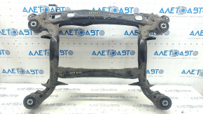 Cadru auxiliar spate Audi A4 B9 17- AWD, 1 silent block crăpat, rugină