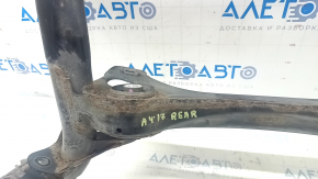 Cadru auxiliar spate Audi A4 B9 17- AWD, 1 silent block crăpat, rugină