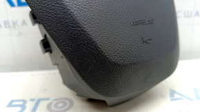 Подушка безопасности airbag в руль водительская Ford Fusion mk5 17-20 черная, царапины, ржавый пирапатрон