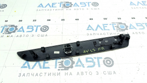 Накладка передней панели в торпедо Quattro Audi A4 B8 08-16 под алюминий, царапины
