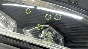 Фара передняя левая в сборе Ford Fusion mk5 17-20 LED, с DRL, царапины