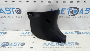 Ornamentare stâlp dreapta jos față Lexus ES300h ES350 13-18 negru, zgârieturi